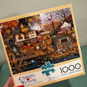 Charles Wysocki Autumn Village Puzzle - 1000 Pieces
